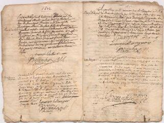 10 vues  - Registre protestant. Baptêmes, mariages (1672-1673) (ouvre la visionneuse)