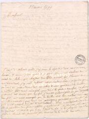 3 vues  - Lettre d\'Isaac Papin (1657-1709) à Michel Bégon relative au digesteur (ouvre la visionneuse)