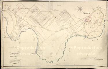 1 vue  - Averdon : plans du cadastre napoléonien. Section I1 dite du bourg (ouvre la visionneuse)