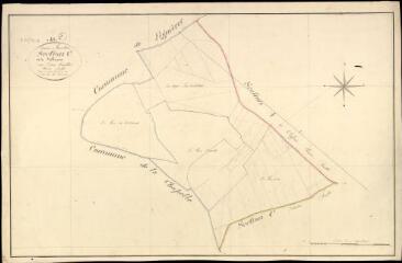 1 vue  - Beauvilliers : plans du cadastre napoléonien. Section C1 dite de la villeneuve (ouvre la visionneuse)