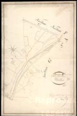 1 vue  - Chambord : plans du cadastre napoléonien. Section B dite des pavillons de saint-dyé et de la chaussée (ouvre la visionneuse)