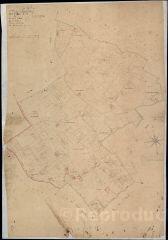 1 vue  - Cheverny : plans du cadastre napoléonien. Section L1 dite de la rue colin (ouvre la visionneuse)