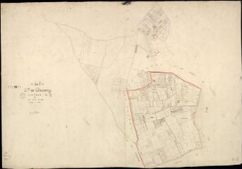 1 vue  - Cheverny : plans du cadastre napoléonien. Section L2 dite de la rue colin (ouvre la visionneuse)
