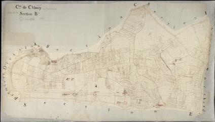 1 vue  - Chissay-en-Touraine : plans du cadastre napoléonien. Section B2 (ouvre la visionneuse)