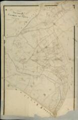 1 vue  - Chouzy-sur-Cisse : plans du cadastre napoléonien. Section E1 (ouvre la visionneuse)