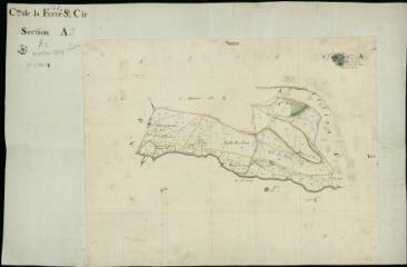 1 vue  - Ferté-Saint-Cyr (La) : plans du cadastre napoléonien. Section A2 dite de la Haute écluse (ouvre la visionneuse)