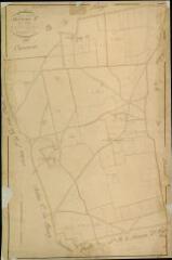 1 vue Fresnes : plans du cadastre napoléonien. Section F dite de villedy