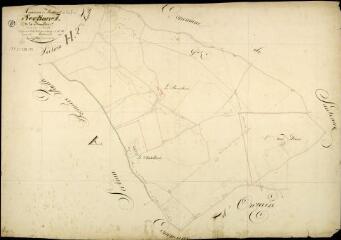 1 vue  - Mesland : plans du cadastre napoléonien. Section J dite de la bourellerie (ouvre la visionneuse)