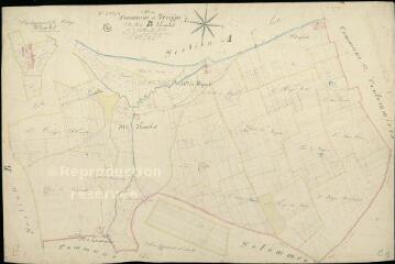 1 vue Périgny : plans du cadastre napoléonien. Section B1 dite d'enault