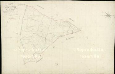 1 vue  - Pierrefitte-sur-Sauldre : plans du cadastre napoléonien. Section D2 dite du Cerbois (ouvre la visionneuse)