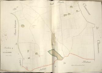 1 vue Rilly-sur-Loire : plans du cadastre napoléonien. Section A1. Seul existe le TA d'origine, le reste des planches date du XXè siècle et reproduit le plan de 1809. Ce sont donc les planches de l'atlas 3 P 2