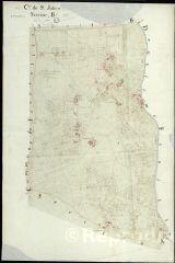 1 vue  - Saint-Julien-de-Chédon : plans du cadastre napoléonien. Section B1 (ouvre la visionneuse)