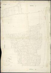 1 vue Thoré-la-Rochette : plans du cadastre napoléonien. Section G1