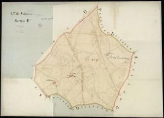 1 vue  - Vallières-les-Grandes : plans du cadastre napoléonien. Section E2 (ouvre la visionneuse)