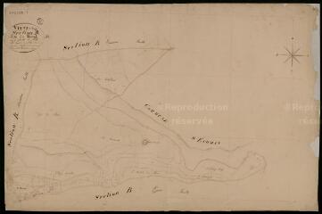1 vue  - Viévy-le-Rayé : plans du cadastre napoléonien. Section B4 dite du bourg (ouvre la visionneuse)