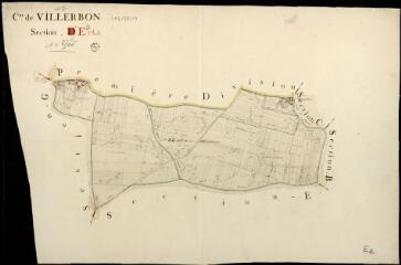 1 vue  - Villerbon : plans du cadastre napoléonien. Section E2 (ouvre la visionneuse)