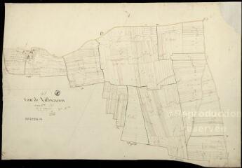 1 vue  - Villexanton : plans du cadastre napoléonien. Section C dite de villepensier (ouvre la visionneuse)