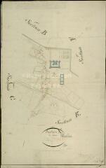 1 vue  - Chambord : plans du cadastre napoléonien. Section A. (ouvre la visionneuse)