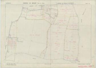 1 vue Huisseau-en-Beauce (Commune de) : plan de remembrement. Section ZD