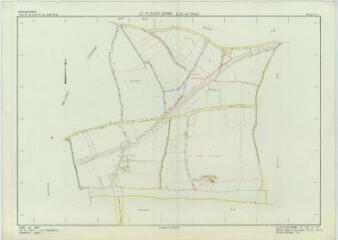 1 vue Plessis-Dorin le (Commune de) : plan de remembrement. Section ZI