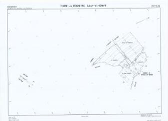 1 vue Thoré-la-Rochette (Commune de) : plan de remembrement. Section ZS remembrement de Vendôme, extention sur Thoré-la-Rochette