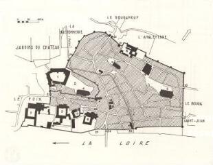 1 vue  - Blois : vues générales et plans de la ville (ouvre la visionneuse)