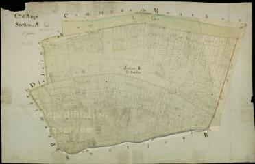 1 vue Angé : plans du cadastre napoléonien. Section A2