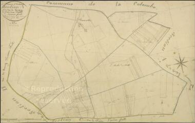 1 vue Autainville : plans du cadastre napoléonien. Section A2 dite de guigny