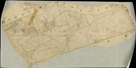 1 vue Blois : plans du cadastre napoléonien. Section B1