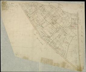 1 vue Blois : plans du cadastre napoléonien. Section G1