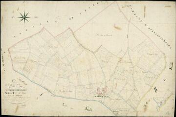 1 vue Brévainville : plans du cadastre napoléonien. Section A1 dite d'Assée