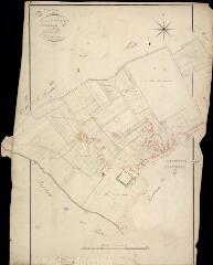 1 vue Champigny-en-Beauce : plans du cadastre napoléonien. Section G2 dite du bourg