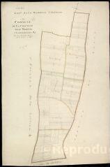 1 vue Chapelle-Saint-Martin-en-Plaine (La) : plans du cadastre napoléonien. Section A1 dite des grande pièces