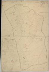 1 vue Cheverny : plans du cadastre napoléonien. Section H dite du breuil