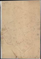 1 vue Cheverny : plans du cadastre napoléonien. Section L1 dite de la rue colin