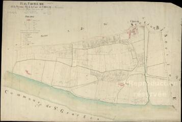 1 vue Chissay-en-Touraine : plans du cadastre napoléonien. Section A1