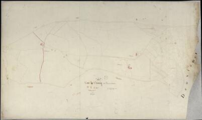 1 vue Chissay-en-Touraine : plans du cadastre napoléonien. Section C1