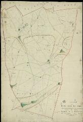 1 vue Ferté-Saint-Cyr (La) : plans du cadastre napoléonien. Section C1 dite des Bignons