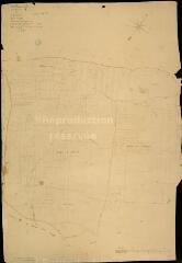 1 vue Herbault : plans du cadastre napoléonien. Section A2 dite de jussé