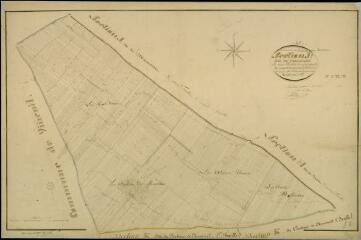 1 vue Huisseau-sur-Cosson : plans du cadastre napoléonien. Section J2 dite des Marmeines