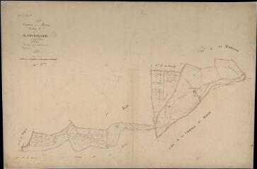 1 vue Maves : plans du cadastre napoléonien. Section C2 dite de la blanchonnière