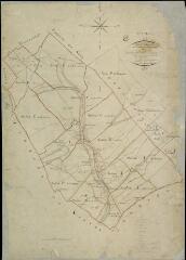 1 vue Mer : plans du cadastre napoléonien. Tableau d'assemblage