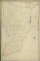 1 vue  - Mesland : plans du cadastre napoléonien. Section E dite de la mailletrie (ouvre la visionneuse)