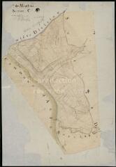 1 vue Monthou-sur-Cher : plans du cadastre napoléonien. Section C2