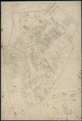 1 vue Montils (Les) : plans du cadastre napoléonien. Section D