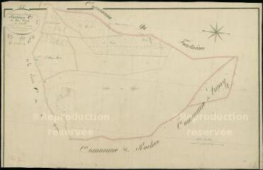 1 vue  - Montoire-sur-Loir : plans du cadastre napoléonien. Section C2 dite du petit bois (ouvre la visionneuse)