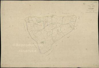 1 vue Oigny : plans du cadastre napoléonien. Section C dite de l'épicière