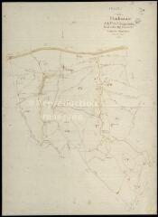 1 vue Saint-Georges-sur-Cher : plans du cadastre napoléonien. Tableau d'assemblage