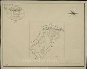 1 vue  - Saint-Jacques-des-Guérets : plans du cadastre napoléonien. Tableau d\'assemblage (ouvre la visionneuse)