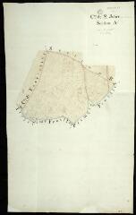 1 vue Saint-Julien-de-Chédon : plans du cadastre napoléonien. Section A2